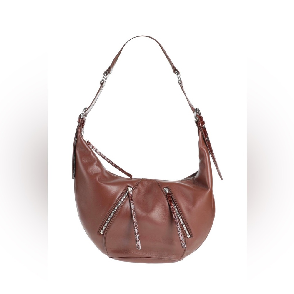 Brown Leather Shoulder Bag